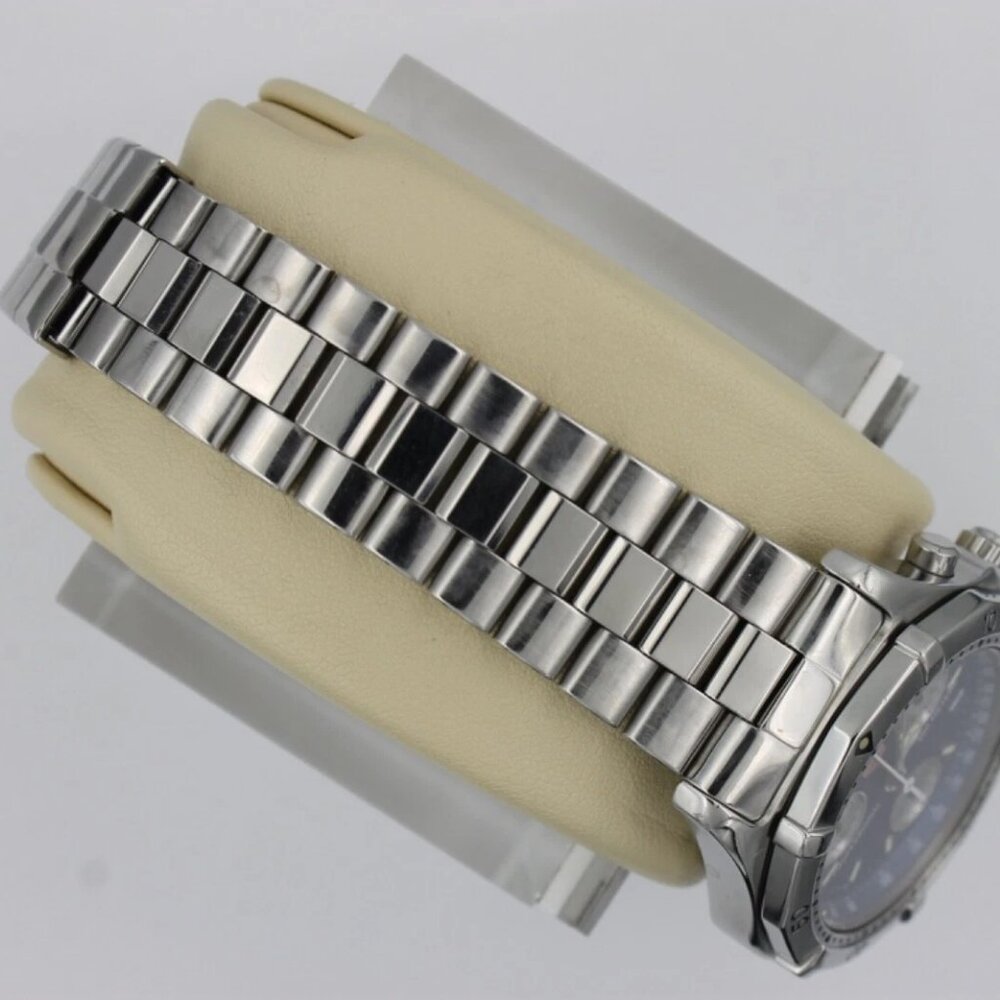 Tag Heuer CK1112.BA0328 Mens 2000 Professional Chronograph Watch Blue Silver - Picture 6 of 10